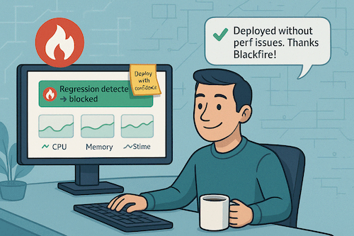 Blackfire provides actionable performance insights